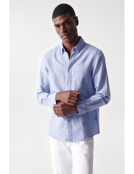 Salsa Jeans - COTTON LINNEN SHIRT REGULAR FIT