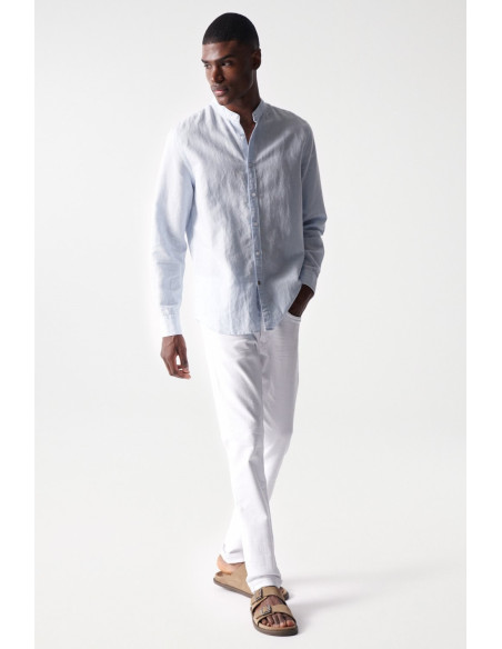 Salsa Jeans - PLAIN LINEN SHIRT