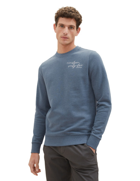 Tom Tailor - Printed Crewneck Sweater