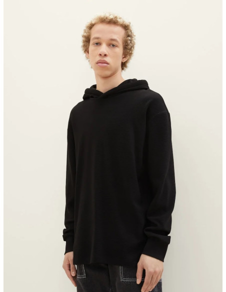 Tom Tailor - Relaxed Longsleeve With Hood