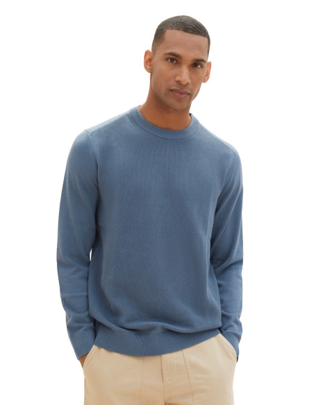 Tom Tailor - Structured Crewneck Knit