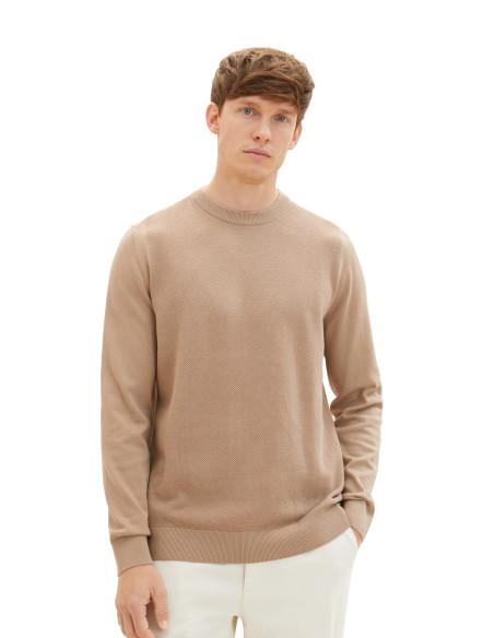 Tom Tailor - Structured Crewneck Knit