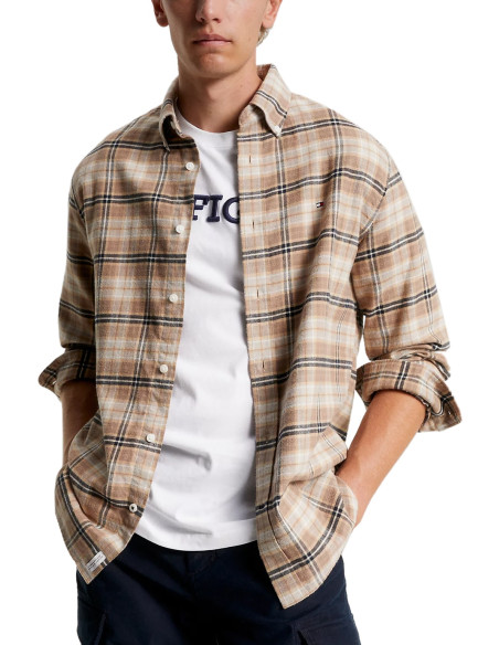 Tommy Hilfiger - BRUSHED TOMMY TARTAN SMALL SHIRT