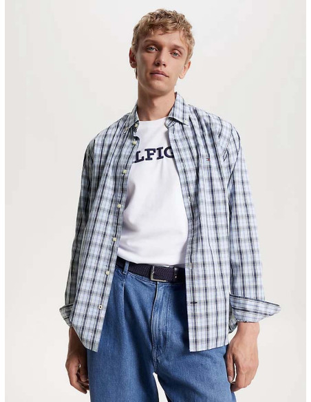 Tommy Hilfiger - FIL A FIL CHECK RF SHIRT