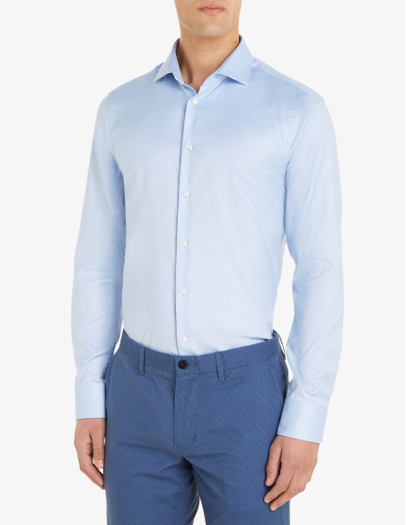 Tommy Hilfiger - FLEX COLLAR SOLID SF SHIRT