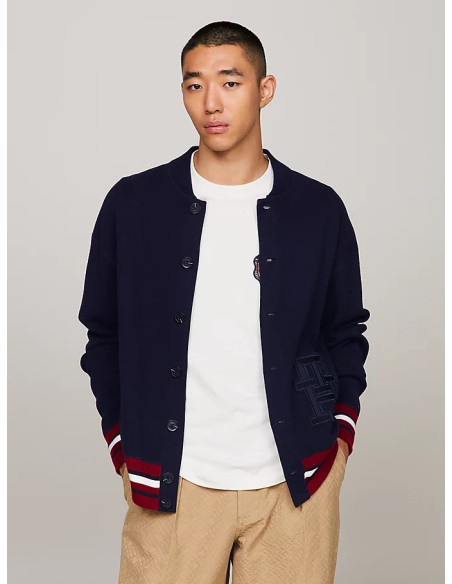 Tommy Hilfiger - MONOGRAM VARSITY BOMBER