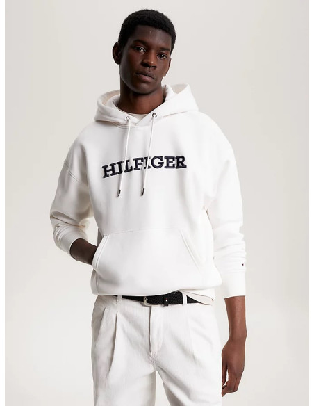 Tommy Hilfiger - MONOTYPE EMBRO HOODIE