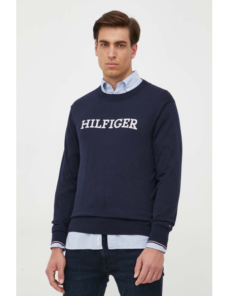 Tommy Hilfiger - MONOTYPE GRAPHIC CREW NECK