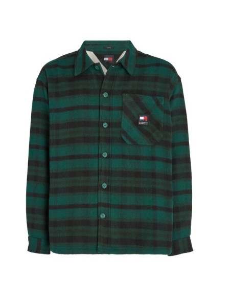 Tommy Jeans - TJM FLEECE LINED CHECK SHIRT EXT