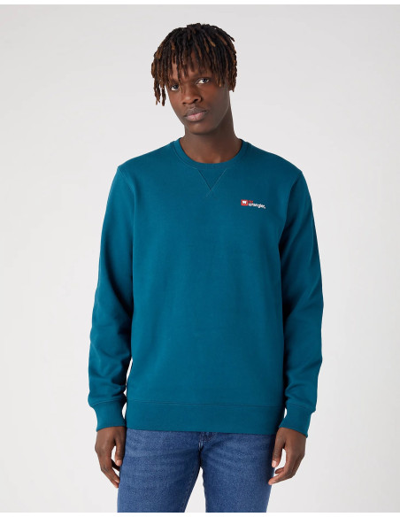 Wrangler - LOGO CREW SWEAT