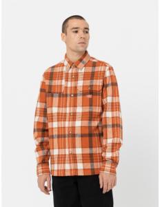 Dickies - NIMMONS LS BOMBAY BROWN