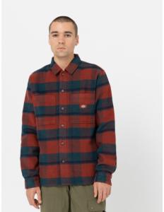 Dickies - PLAID COALING LS SHIRT COALING CHECK DARK