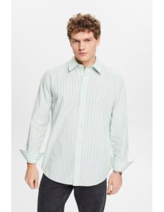 ESPRIT - Striped Button-Down Cotton Shirt