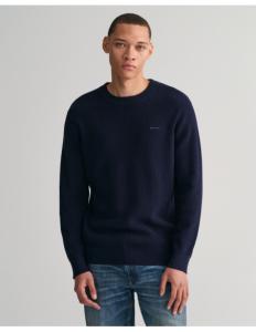 Gant - COTTON WOOL RIB C-NECK