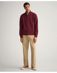 Gant - D1. SACKER RIB HALF ZIP