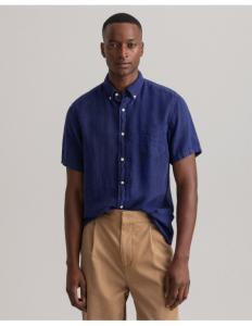 Gant - D2. REG UT GMNT DYED LINEN SS BD