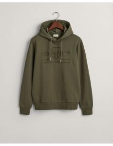 Gant - GANT Men&#039;s Tonal Archive Shield Hoodie