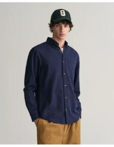 Gant - GANT Regular Fit Herringbone Flannel Shirt