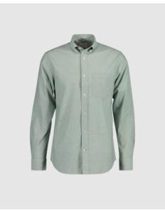 Gant - Gant Casual hemd lange mouw Blauw Reg Fil A Fil Shirt