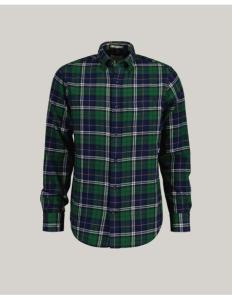 Gant - Regular Fit Checked Flannel Shirt