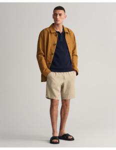 Gant - Relaxed Fit Linen Drawstring Shorts