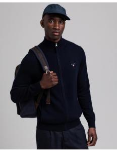 Gant - SUPERFINE LAMBSWOOL ZIP CARDIGA