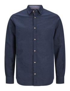 Jack &amp; Jones - JJLINEN DETAIL SHIRT LS