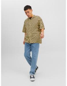 Jack &amp; Jones - JORBELIZE TENCEL AOP SHIRT SS