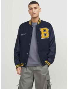 Jack &amp; Jones - JORCOLLEGE WOOL BLEND BOMBER NOOS