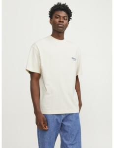 Jack &amp; Jones - JORSANTORINI BACK TEE SS CREW NECK SN