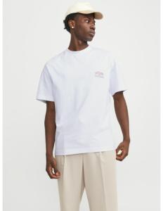 Jack &amp; Jones - JORSANTORINI BACK TEE SS CREW NECK SN