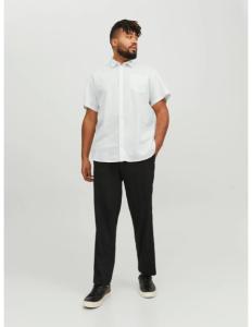 Jack &amp; Jones - JORTULUM LINEN SHIRT SS PLS