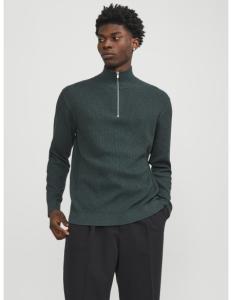 Jack &amp; Jones - JPRBLAARTHUR KNIT HALF ZIP CH