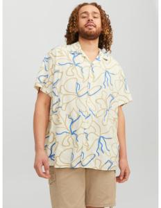 Jack &amp; Jones - JPRBLATROPIC RESORT SHIRT S/S PS SS23