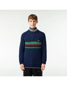 Lacoste - FRENCH MADE HIGH NECK WOOL SWEATER