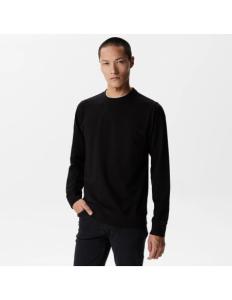 Lacoste - Lacoste Men&#039;s Slim Fit Crew Neck Black Sweatshirt