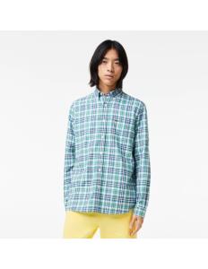 Lacoste - Men&#039;s Lacoste Organic Cotton Check Shirt