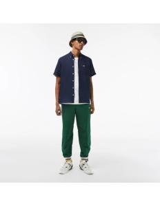 Lacoste - Men&#039;s Lacoste Short Sleeve Linen Shirt