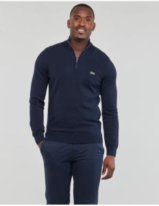 Lacoste - Men&#039;s Zippered Organic Cotton Sweater