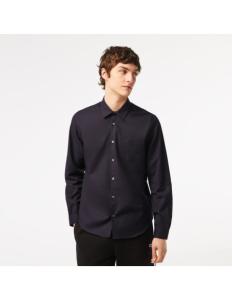 Lacoste - Mens Regular Fit Solid Cotton Shirt