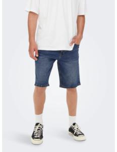 ONLY & SONS - ONSAVI SHORTS BLUE PK 0787