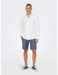 ONLY & SONS - ONSMARK 0011 COTTON LINEN SHORTS