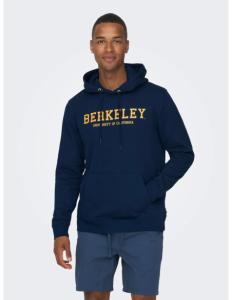 ONLY &amp; SONS - ONSBERKELEY REG SWEAT HOODIE