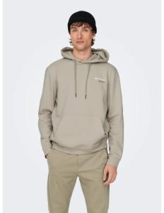 ONLY &amp; SONS - ONSBRETT REG LOGO SWT HOODIE