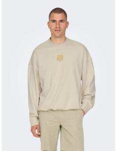 ONLY &amp; SONS - ONSLAYNE LIFE VINTAGE CREW NECK SWEAT