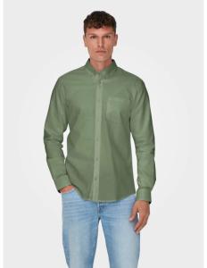 ONLY &amp; SONS - ONSNEIL LS OXFORD SHIRT NOOS