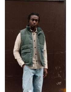 Only &amp; Sons - ONSCASH CORDUROY PUFFER VEST OTW