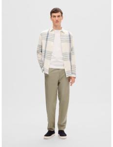 SELECTED HOMME - SLH172-SLIM TAPERED MILES LINEN PANTS