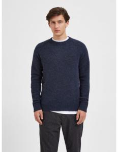 SELECTED HOMME - SLHRAI LS KNIT CREW NECK