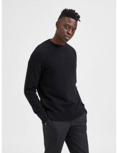 SELECTED HOMME - SLHRAI LS KNIT CREW NECK